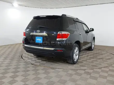 Toyota Highlander 2012 года за 9 950 000 тг. в Шымкент – фото 5