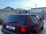 Volkswagen Golf 1992 года за 900 000 тг. в Тараз – фото 3