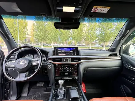 Lexus LX 570 2017 года за 35 000 000 тг. в Астана – фото 8