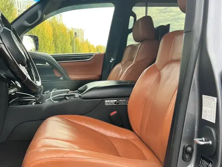 Lexus LX 570 2017 года за 35 000 000 тг. в Астана – фото 9