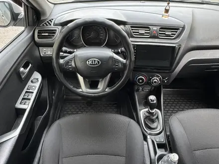 Kia Rio 2014 года за 4 900 000 тг. в Костанай – фото 23