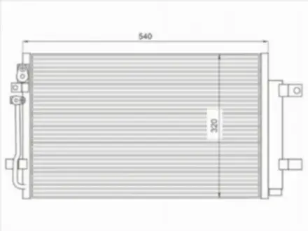 Радиатор кондиционера за 19 300 тг. в Шымкент