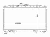 Радиатор двигателя за 24 300 тг. в Павлодар