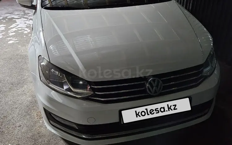 Volkswagen Polo 2018 года за 7 150 000 тг. в Алматы