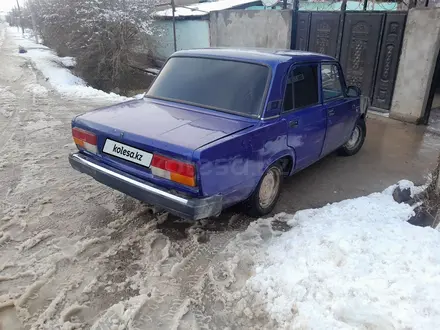 ВАЗ (Lada) 2107 2007 года за 400 000 тг. в Сарыагаш – фото 5