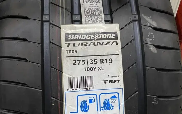 Bridgestone Turanza T005 245/40 R19 275/35 R19 за 550 000 тг. в Алматы