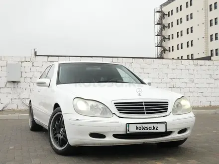 Mercedes-Benz S 320 2001 года за 4 300 000 тг. в Актау – фото 3