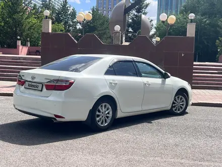Toyota Camry 2015 года за 9 100 000 тг. в Астана – фото 6