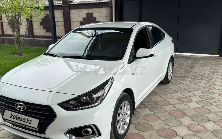 Hyundai Accent 2018 года за 7 500 000 тг. в Тараз