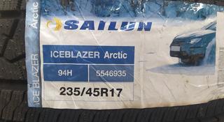 235/45R17 Sailun Ice Blazer Arctic за 40 000 тг. в Шымкент