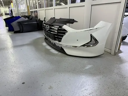 Передний бампер Хундай Саната Hyundai sonata бампер за 107 000 тг. в Уральск – фото 2
