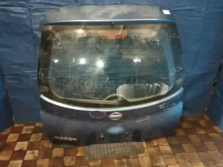Крышка багажника в сборе Nissan March AK12 за 50 000 тг. в Караганда