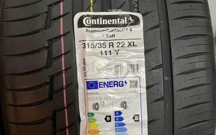 Continental Premium Contact 6 SSR 275/40 R22 107 Y 315/35 R22 111Y за 350 000 тг. в Алматы