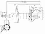 Стойка передняя LH за 14 150 тг. в Астана