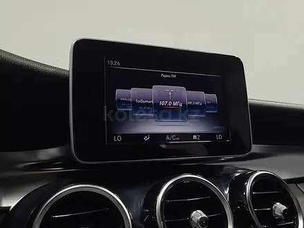 Mercedes-Benz C 180 2014 года за 7 750 000 тг. в Алматы – фото 18