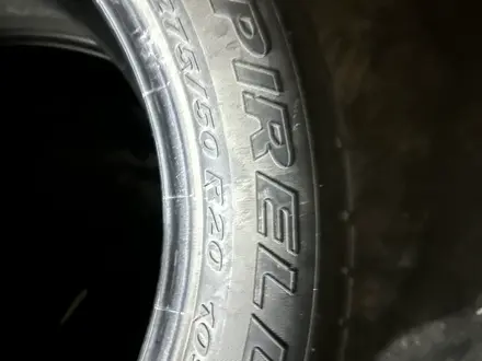 PIRELLI 275/50R20 без шишек и порезов, один сезон можно отъездить за 40 000 тг. в Алматы – фото 5