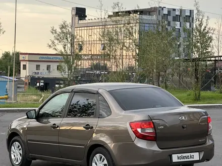 ВАЗ (Lada) Granta 2190 2018 года за 2 800 000 тг. в Шымкент – фото 4