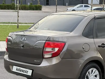 ВАЗ (Lada) Granta 2190 2018 года за 2 800 000 тг. в Шымкент – фото 6