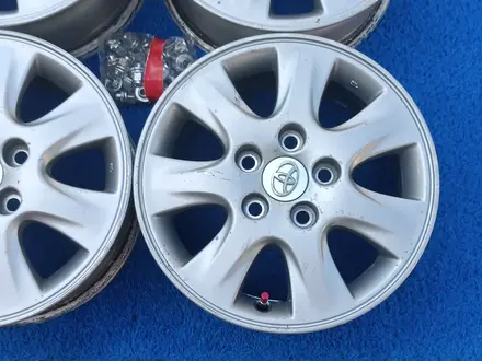 R-15 оригинал TOYOTA 5*114, 3 камри грация ипсум марк2 виндом превия итд. за 75 000 тг. в Алматы – фото 5