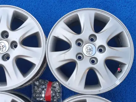 R-15 оригинал TOYOTA 5*114, 3 камри грация ипсум марк2 виндом превия итд. за 75 000 тг. в Алматы – фото 6