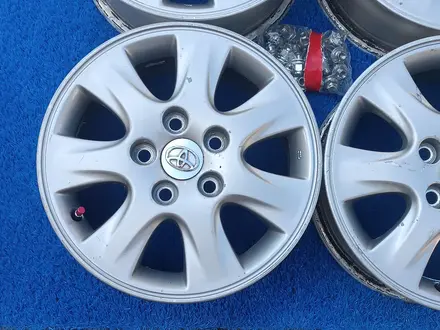 R-15 оригинал TOYOTA 5*114, 3 камри грация ипсум марк2 виндом превия итд. за 75 000 тг. в Алматы – фото 8