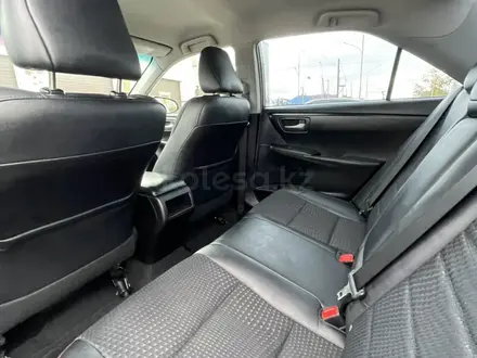 Toyota Camry 2015 года за 9 200 000 тг. в Щучинск – фото 14