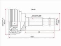 Шрус наружныйүшін9 350 тг. в Астана