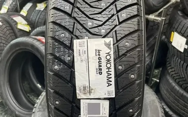 235/55R19 Yokohama Ice Guard IG65 (шип) за 75 800 тг. в Алматы