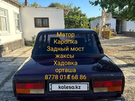 ВАЗ (Lada) 2107 2001 года за 550 000 тг. в Туркестан – фото 4