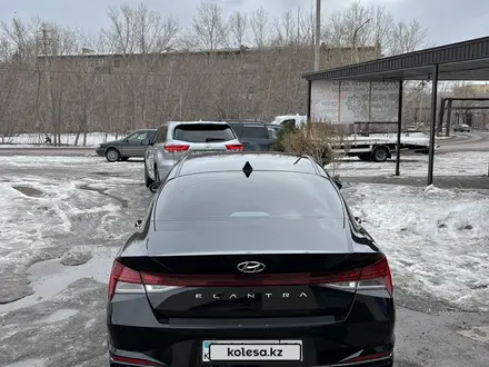 Hyundai Elantra 2022 года за 10 500 000 тг. в Караганда – фото 7