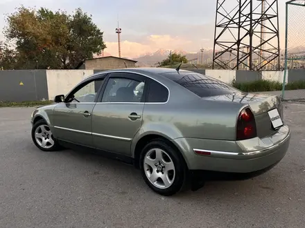 Volkswagen Passat 2002 года за 2 500 000 тг. в Алматы – фото 29