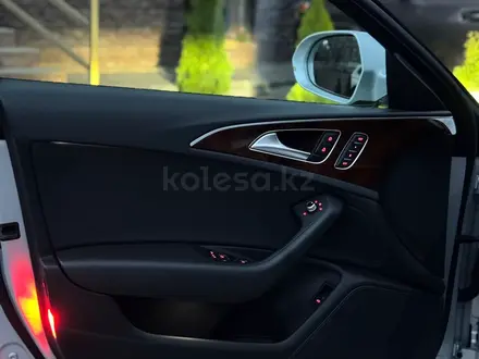 Audi A6 2013 года за 8 900 000 тг. в Алматы – фото 14
