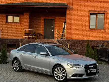 Audi A6 2013 года за 8 900 000 тг. в Алматы – фото 17