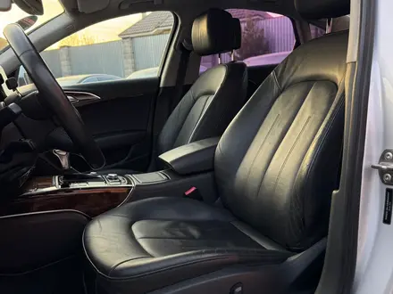 Audi A6 2013 года за 8 900 000 тг. в Алматы – фото 24