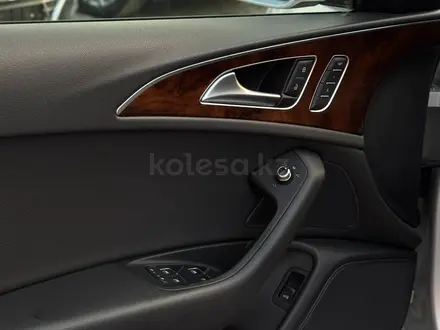 Audi A6 2013 года за 8 900 000 тг. в Алматы – фото 25
