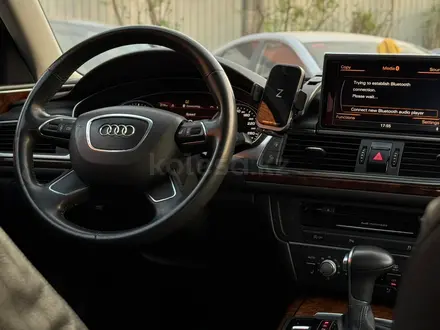Audi A6 2013 года за 8 900 000 тг. в Алматы – фото 36