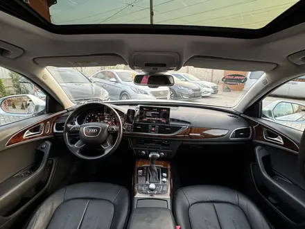 Audi A6 2013 года за 8 900 000 тг. в Алматы – фото 38