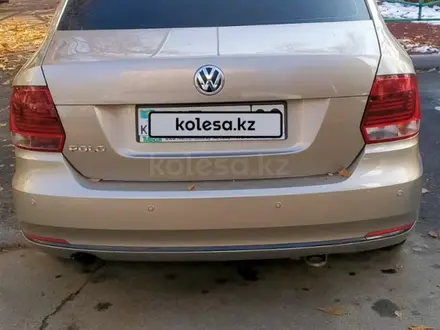 Volkswagen Polo 2016 года за 6 500 000 тг. в Алматы – фото 6