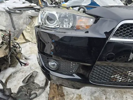 Ноускат морда для Mitsubishi Lancer X кузов. за 10 000 тг. в Алматы – фото 2