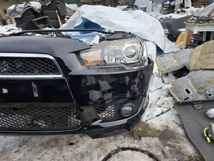 Ноускат морда для Mitsubishi Lancer X кузов. за 10 000 тг. в Алматы – фото 3