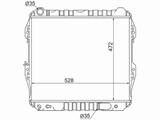 Радиатор двигателя за 76 750 тг. в Астана