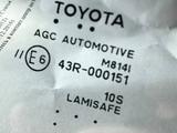 Оригинальные лобовые стеклаTOYOTA за 20 000 тг. в Алматы – фото 2