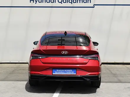 Hyundai Elantra Luxe 2022 года за 8 190 000 тг. в Алматы – фото 3