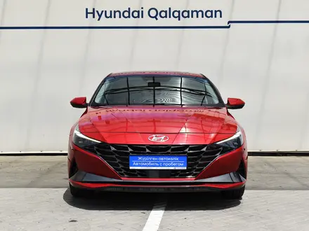 Hyundai Elantra Luxe 2022 года за 8 190 000 тг. в Алматы – фото 2