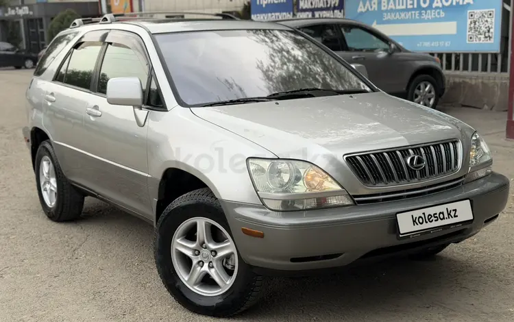 Lexus RX 300 2001 годаүшін5 770 000 тг. в Алматы