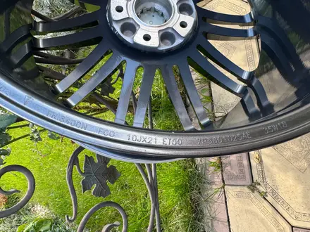Кованые диски R21 на Porsche Cayenne (Порш Кайен) за 800 000 тг. в Алматы – фото 8