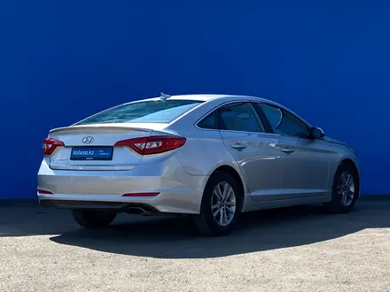 Hyundai Sonata 2015 года за 9 030 000 тг. в Алматы – фото 3