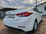 Hyundai Elantra 2014 года за 6 450 000 тг. в Атырау – фото 2