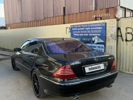 Mercedes-Benz S 500 1998 года за 3 700 000 тг. в Актау – фото 6