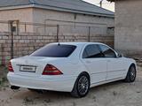 Mercedes-Benz S 320 2002 годаfor4 500 000 тг. в Жанаозен – фото 4